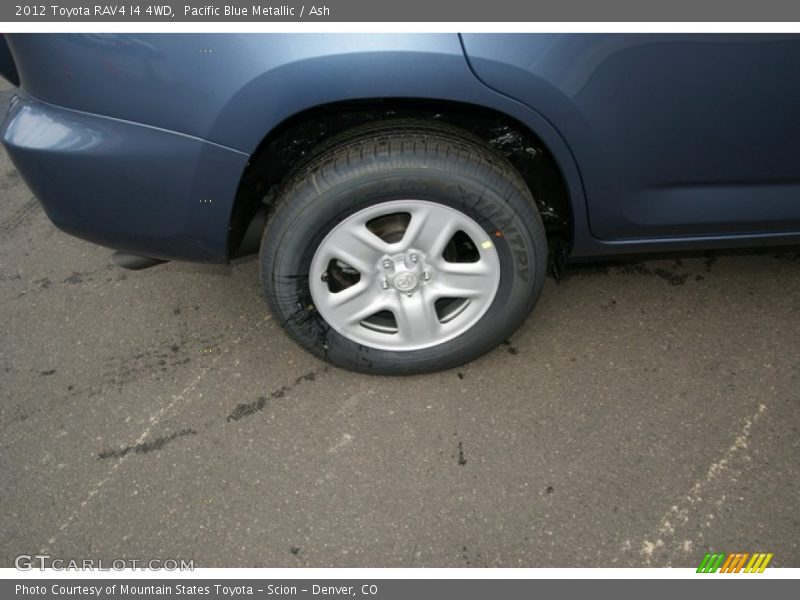 Pacific Blue Metallic / Ash 2012 Toyota RAV4 I4 4WD