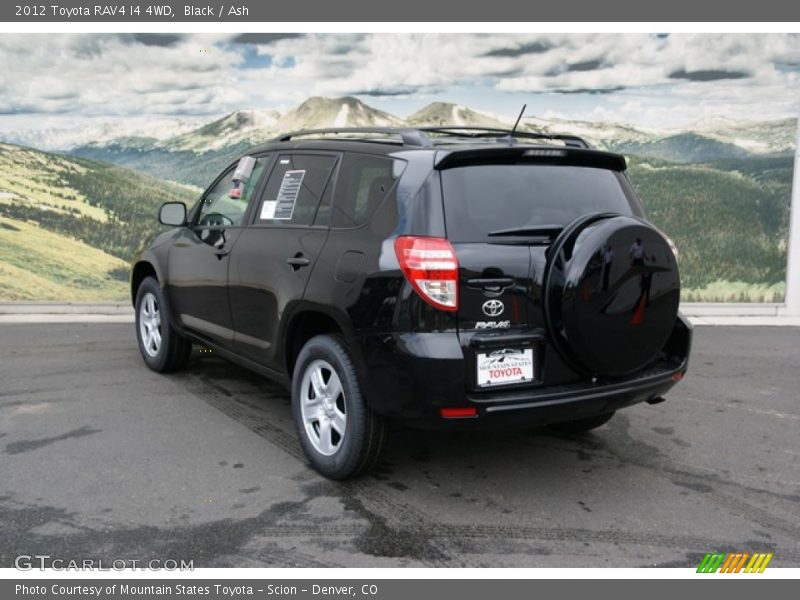 Black / Ash 2012 Toyota RAV4 I4 4WD