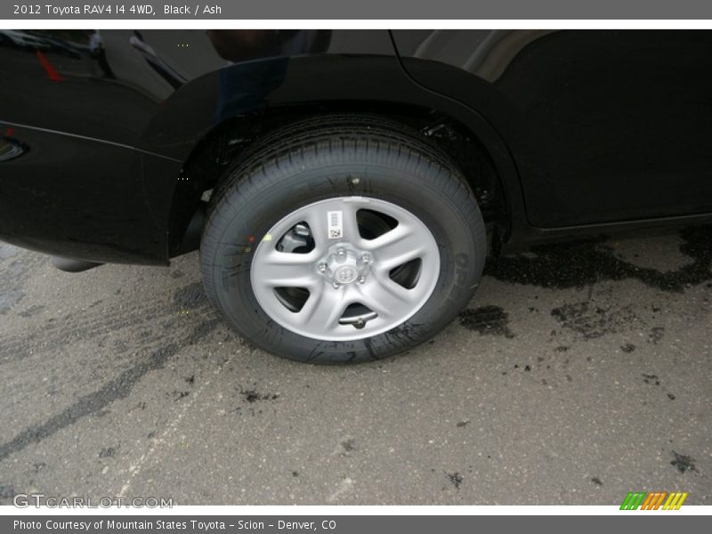Black / Ash 2012 Toyota RAV4 I4 4WD