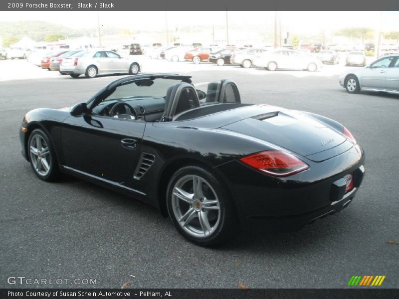 Black / Black 2009 Porsche Boxster