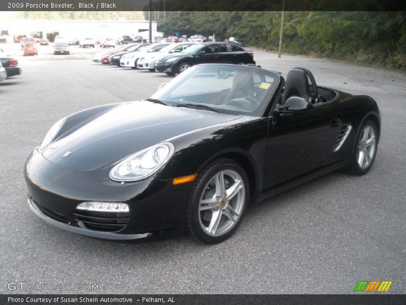 Black / Black 2009 Porsche Boxster