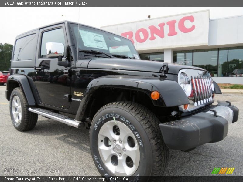 Black / Black 2013 Jeep Wrangler Sahara 4x4
