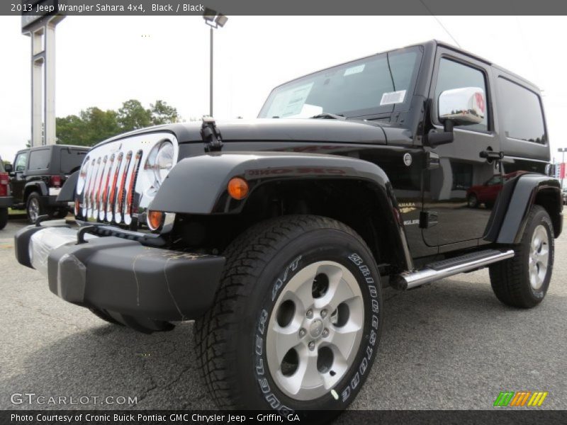 Front 3/4 View of 2013 Wrangler Sahara 4x4