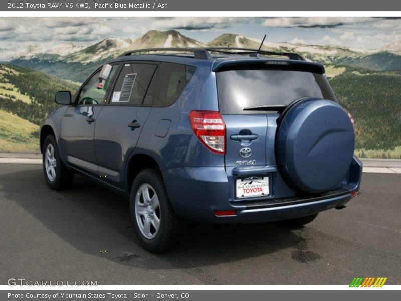 Pacific Blue Metallic / Ash 2012 Toyota RAV4 V6 4WD