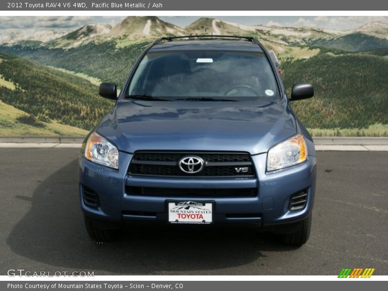Pacific Blue Metallic / Ash 2012 Toyota RAV4 V6 4WD