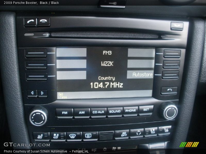 Audio System of 2009 Boxster 