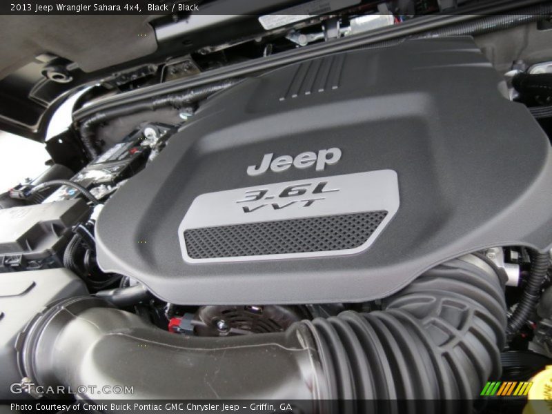  2013 Wrangler Sahara 4x4 Engine - 3.6 Liter DOHC 24-Valve VVT Pentastar V6
