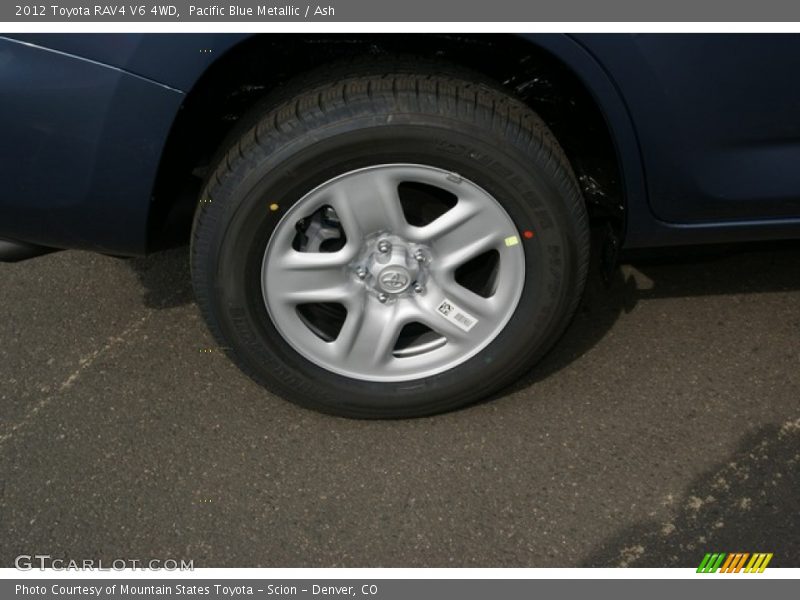 Pacific Blue Metallic / Ash 2012 Toyota RAV4 V6 4WD