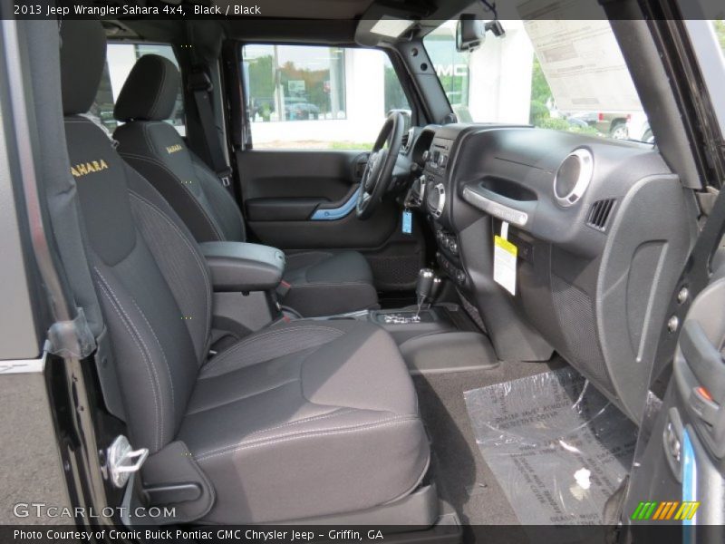 Front Seat of 2013 Wrangler Sahara 4x4