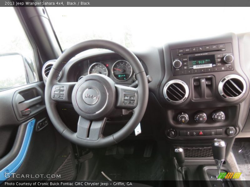 Dashboard of 2013 Wrangler Sahara 4x4