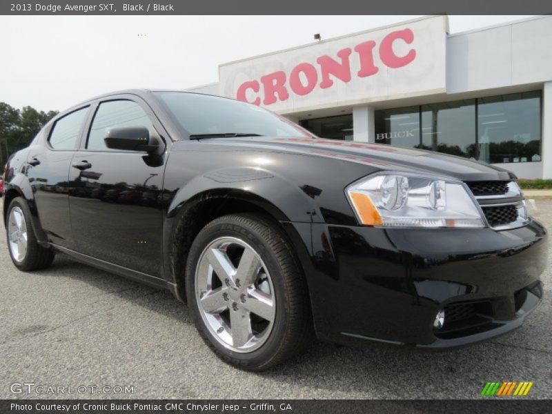 Black / Black 2013 Dodge Avenger SXT