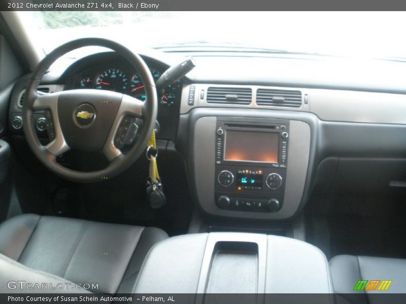 Black / Ebony 2012 Chevrolet Avalanche Z71 4x4