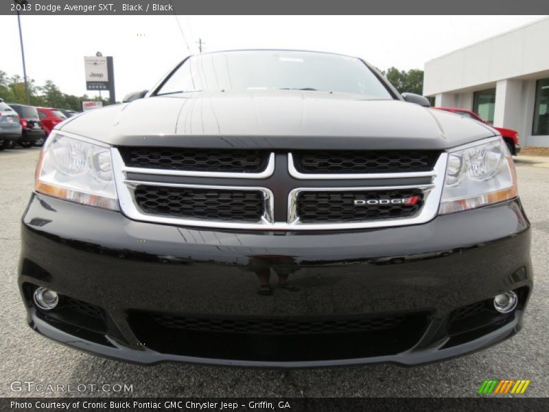 Black / Black 2013 Dodge Avenger SXT