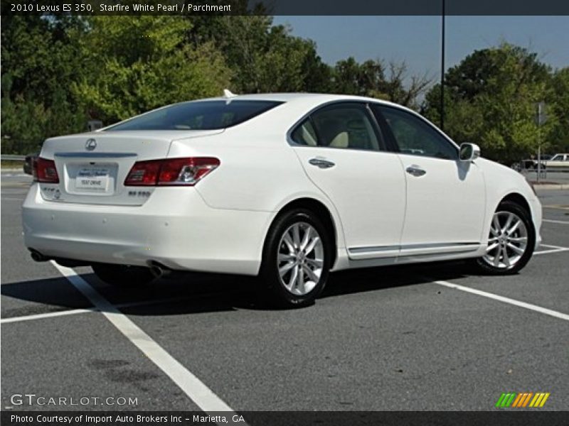 Starfire White Pearl / Parchment 2010 Lexus ES 350