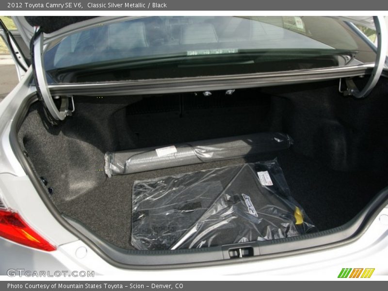 Classic Silver Metallic / Black 2012 Toyota Camry SE V6