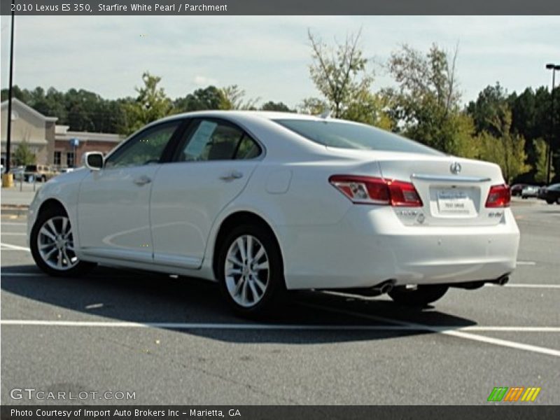 Starfire White Pearl / Parchment 2010 Lexus ES 350