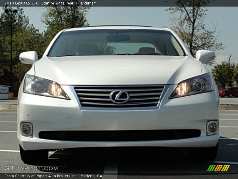Starfire White Pearl / Parchment 2010 Lexus ES 350