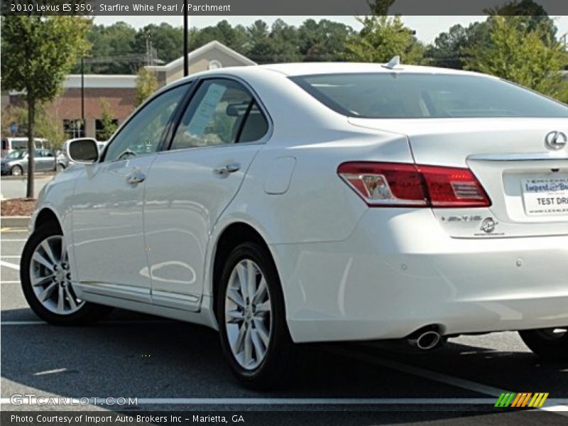 Starfire White Pearl / Parchment 2010 Lexus ES 350