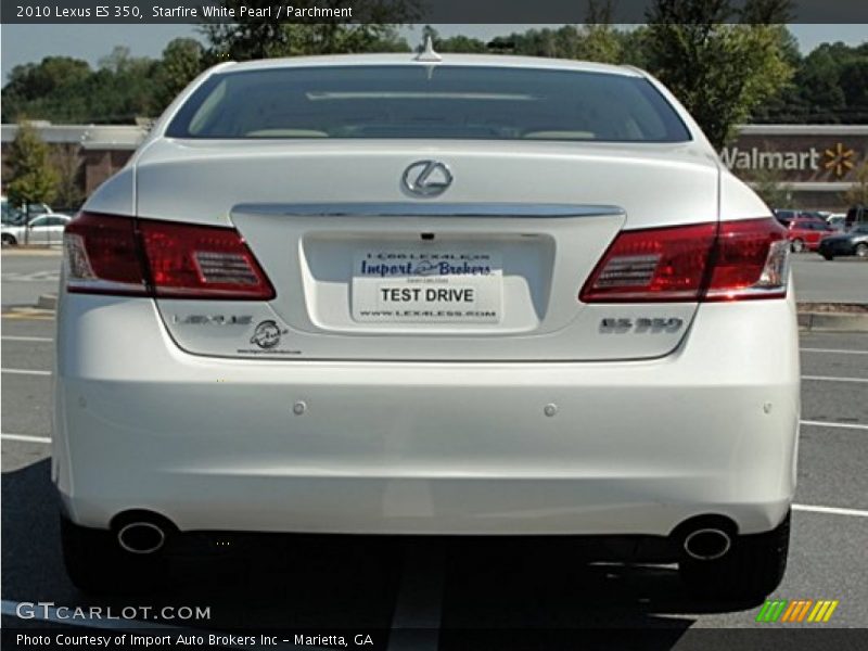 Starfire White Pearl / Parchment 2010 Lexus ES 350