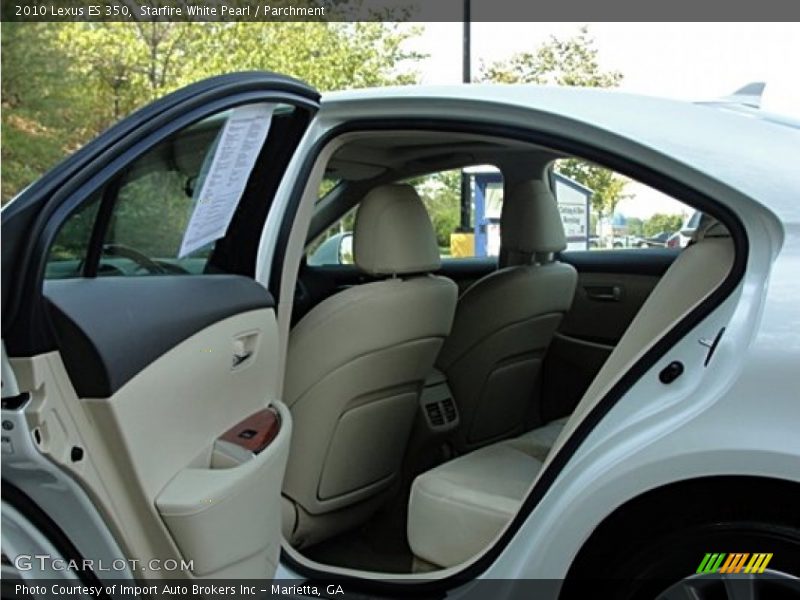 Starfire White Pearl / Parchment 2010 Lexus ES 350