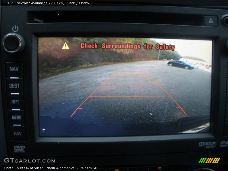 Black / Ebony 2012 Chevrolet Avalanche Z71 4x4