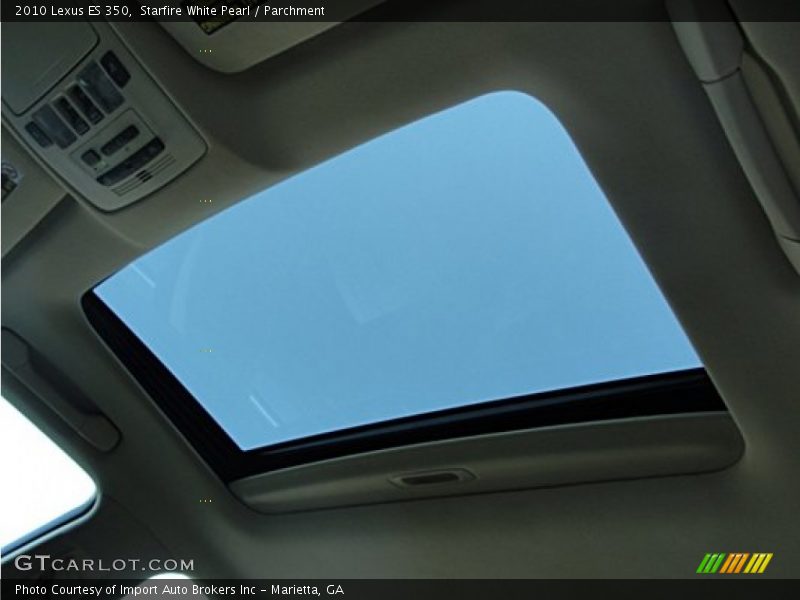 Starfire White Pearl / Parchment 2010 Lexus ES 350