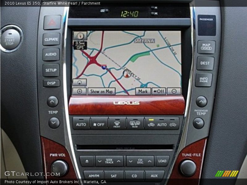 Starfire White Pearl / Parchment 2010 Lexus ES 350
