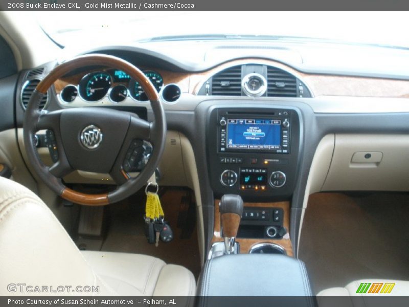 Gold Mist Metallic / Cashmere/Cocoa 2008 Buick Enclave CXL