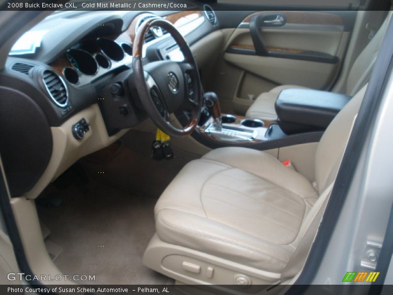 Gold Mist Metallic / Cashmere/Cocoa 2008 Buick Enclave CXL