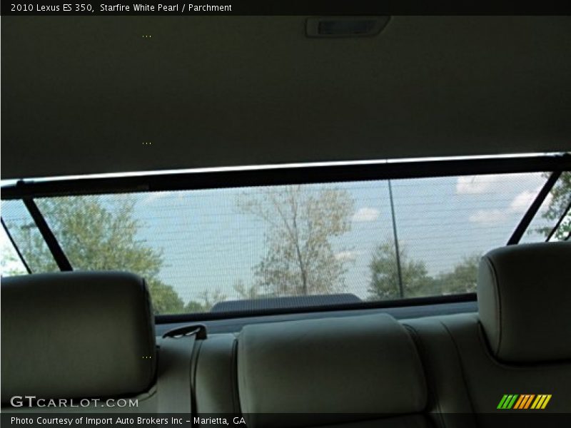 Starfire White Pearl / Parchment 2010 Lexus ES 350