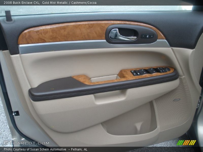 Gold Mist Metallic / Cashmere/Cocoa 2008 Buick Enclave CXL