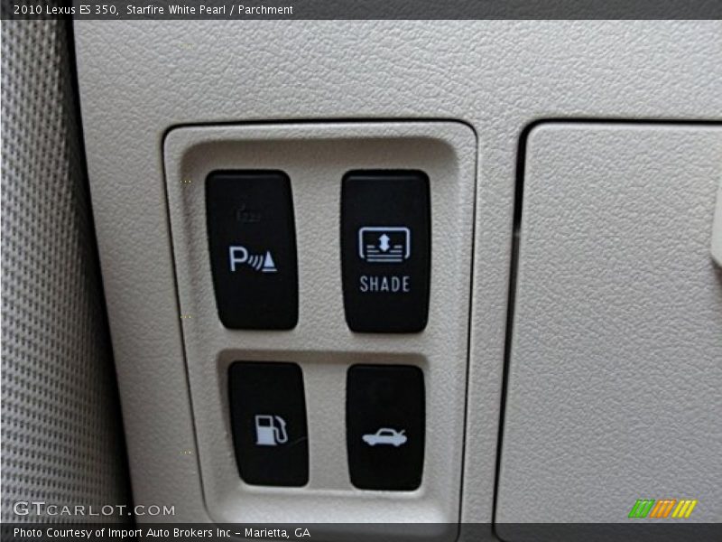 Starfire White Pearl / Parchment 2010 Lexus ES 350