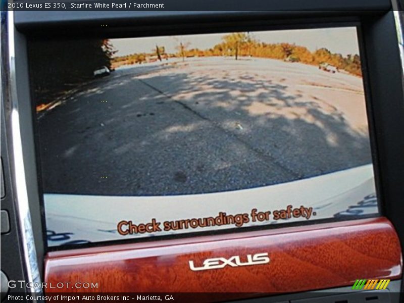 Starfire White Pearl / Parchment 2010 Lexus ES 350