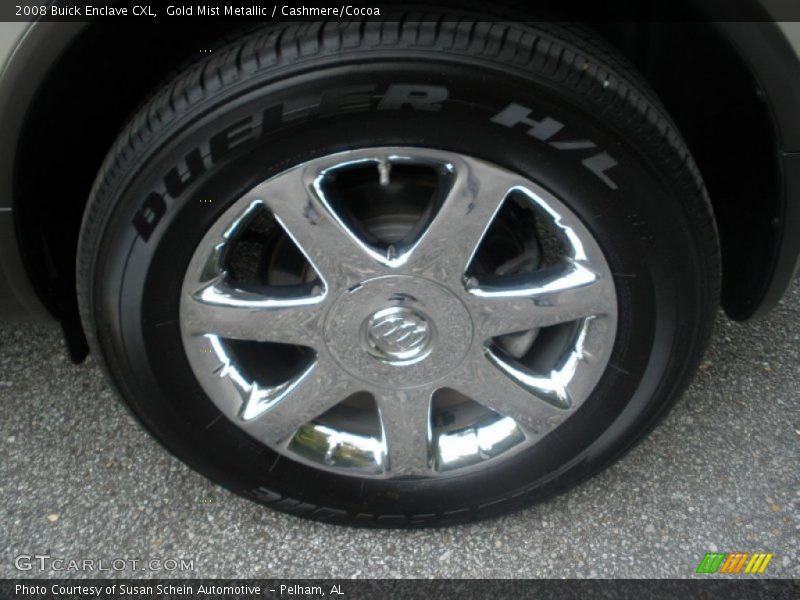Gold Mist Metallic / Cashmere/Cocoa 2008 Buick Enclave CXL