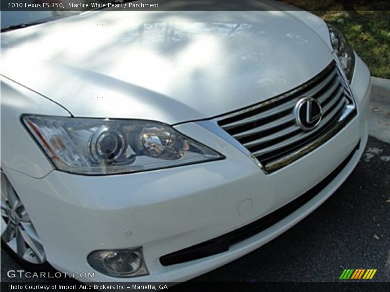 Starfire White Pearl / Parchment 2010 Lexus ES 350