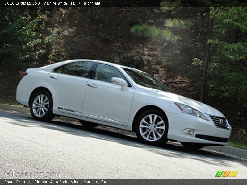 Starfire White Pearl / Parchment 2010 Lexus ES 350
