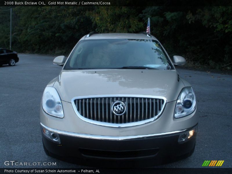 Gold Mist Metallic / Cashmere/Cocoa 2008 Buick Enclave CXL