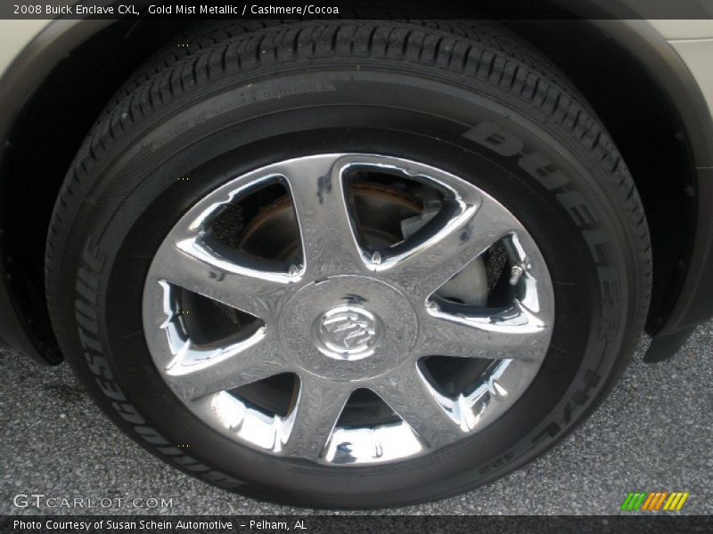 Gold Mist Metallic / Cashmere/Cocoa 2008 Buick Enclave CXL