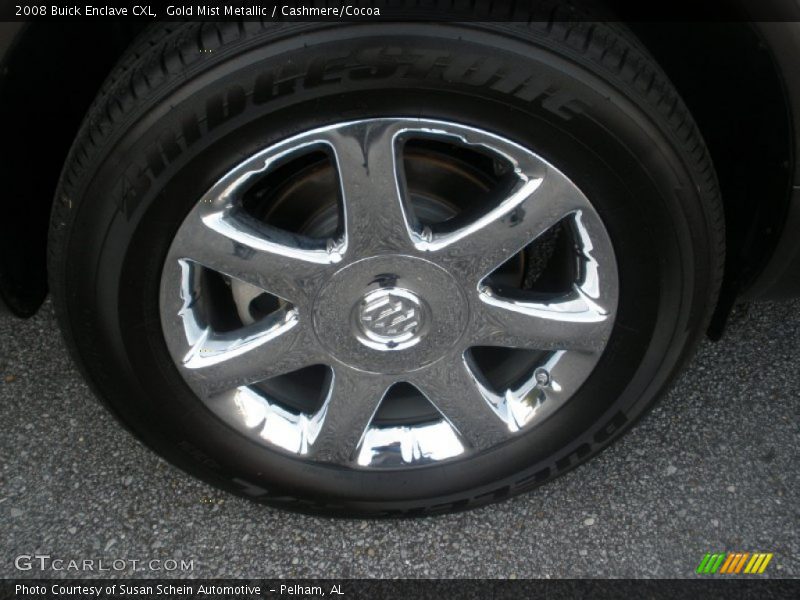 Gold Mist Metallic / Cashmere/Cocoa 2008 Buick Enclave CXL