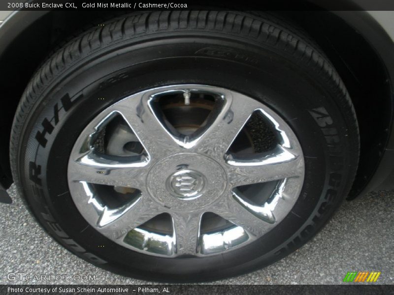 Gold Mist Metallic / Cashmere/Cocoa 2008 Buick Enclave CXL
