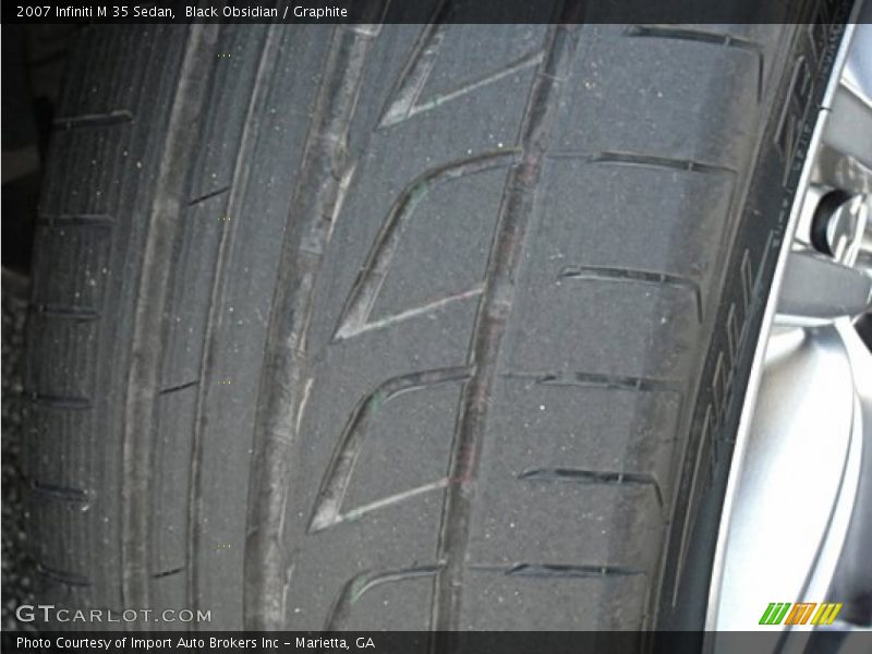 Black Obsidian / Graphite 2007 Infiniti M 35 Sedan