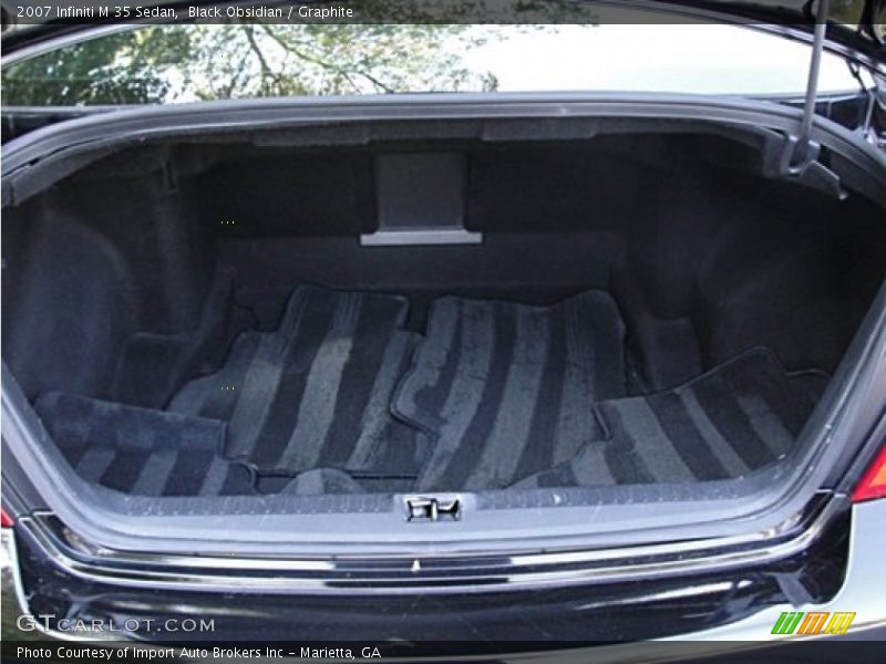 Black Obsidian / Graphite 2007 Infiniti M 35 Sedan