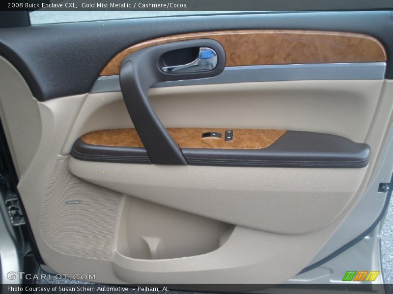 Gold Mist Metallic / Cashmere/Cocoa 2008 Buick Enclave CXL