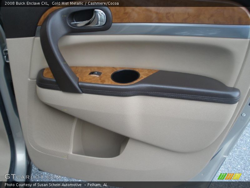Gold Mist Metallic / Cashmere/Cocoa 2008 Buick Enclave CXL