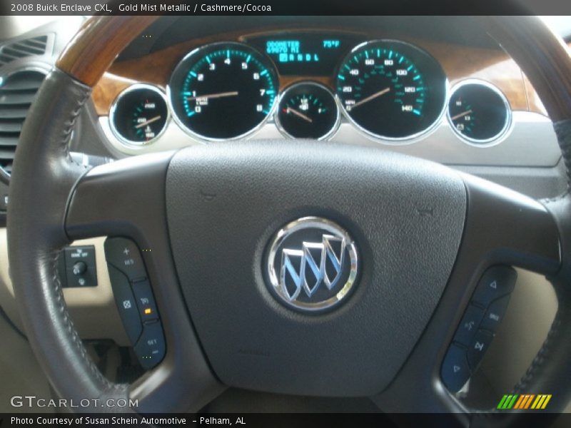 Gold Mist Metallic / Cashmere/Cocoa 2008 Buick Enclave CXL