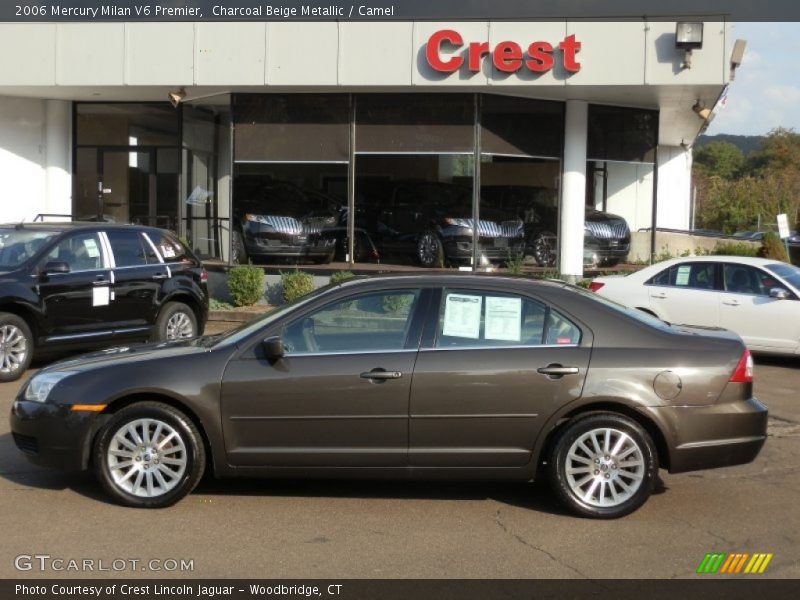 Charcoal Beige Metallic / Camel 2006 Mercury Milan V6 Premier