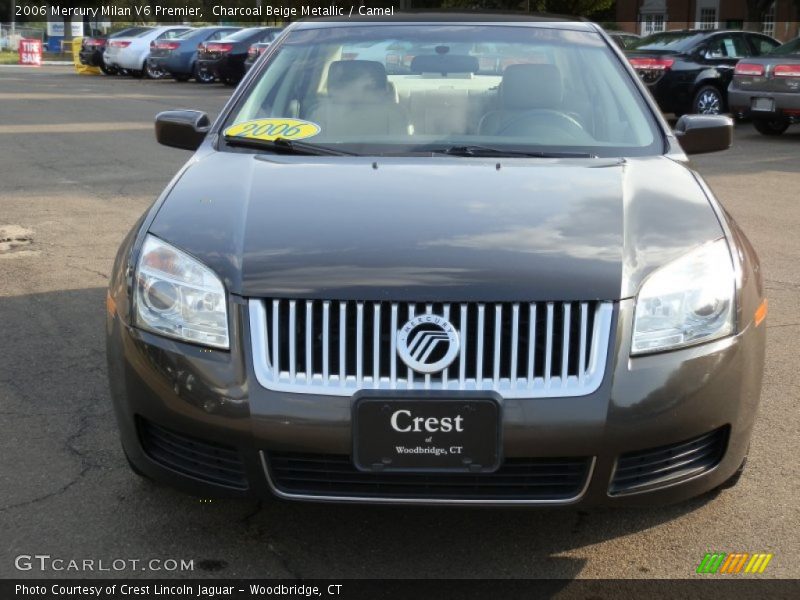 Charcoal Beige Metallic / Camel 2006 Mercury Milan V6 Premier
