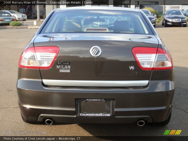 Charcoal Beige Metallic / Camel 2006 Mercury Milan V6 Premier