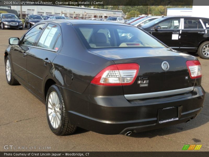 Charcoal Beige Metallic / Camel 2006 Mercury Milan V6 Premier