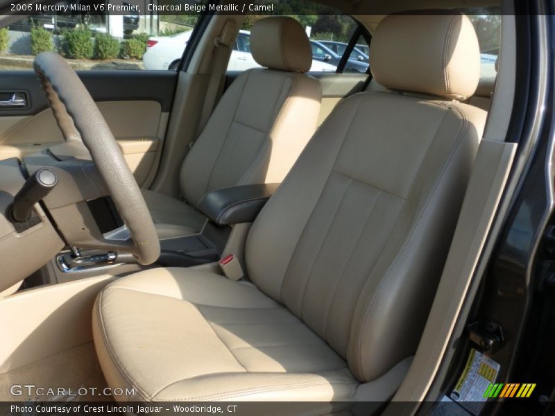 Charcoal Beige Metallic / Camel 2006 Mercury Milan V6 Premier